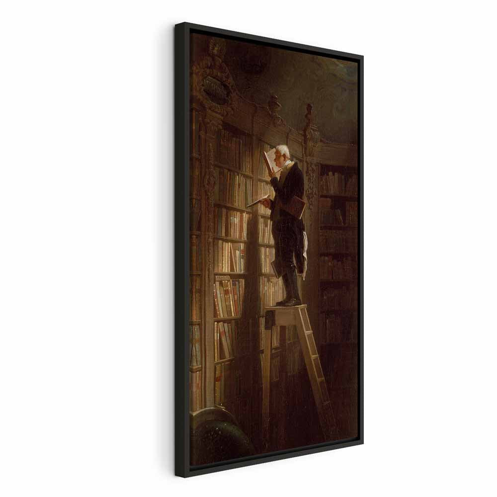 Carl Spitzweg The Bookworm Classic Canvas Print