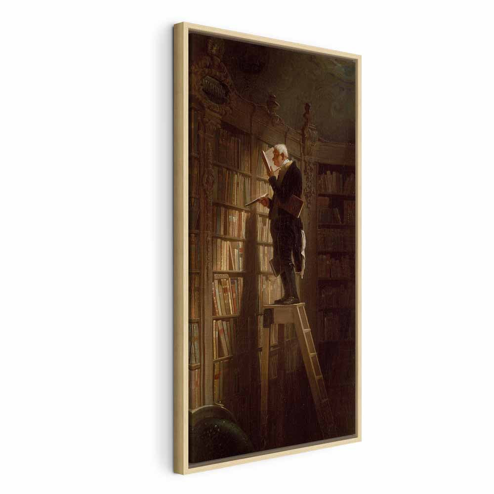 Carl Spitzweg The Bookworm Classic Canvas Print