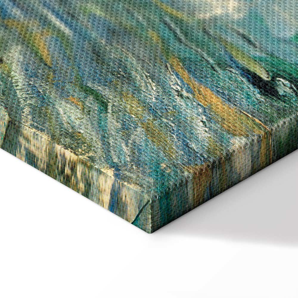 Van Gogh Seascape at Saintes-Maries Classic Canvas Print