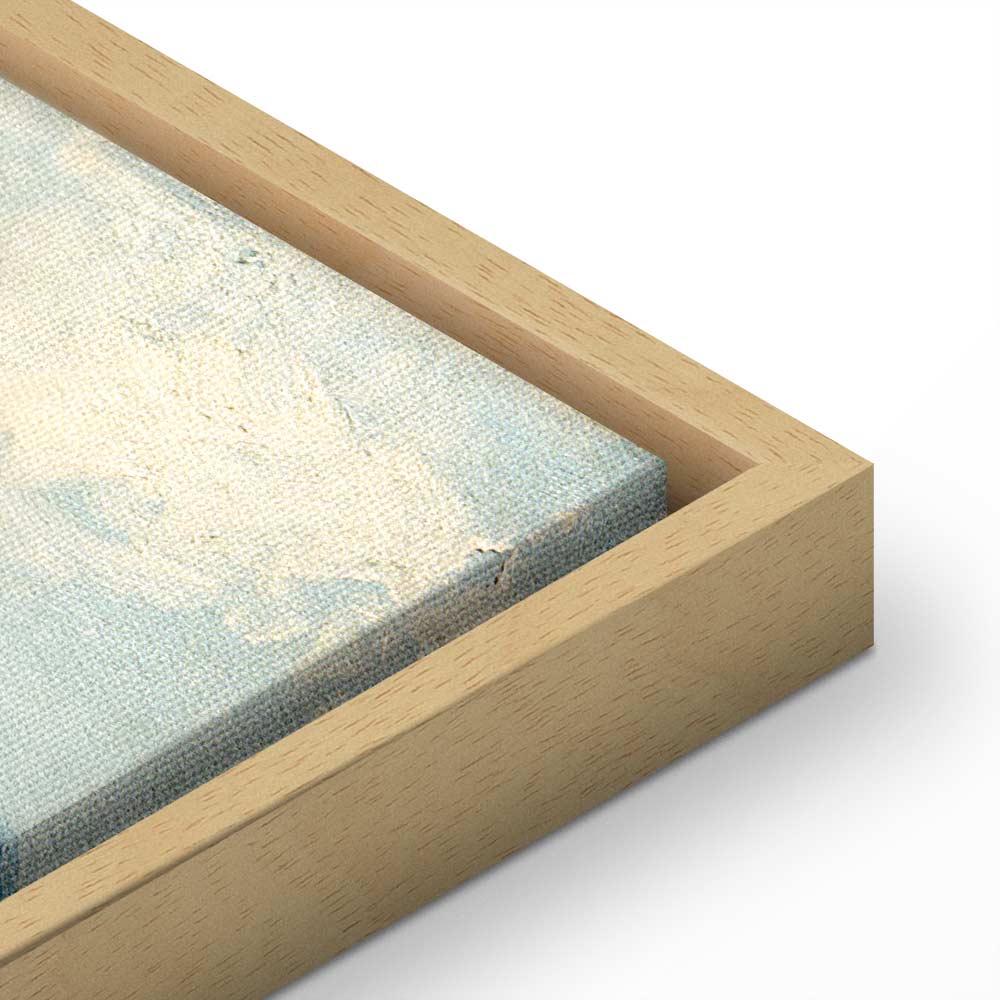 Van Gogh Seascape at Saintes-Maries Classic Canvas Print