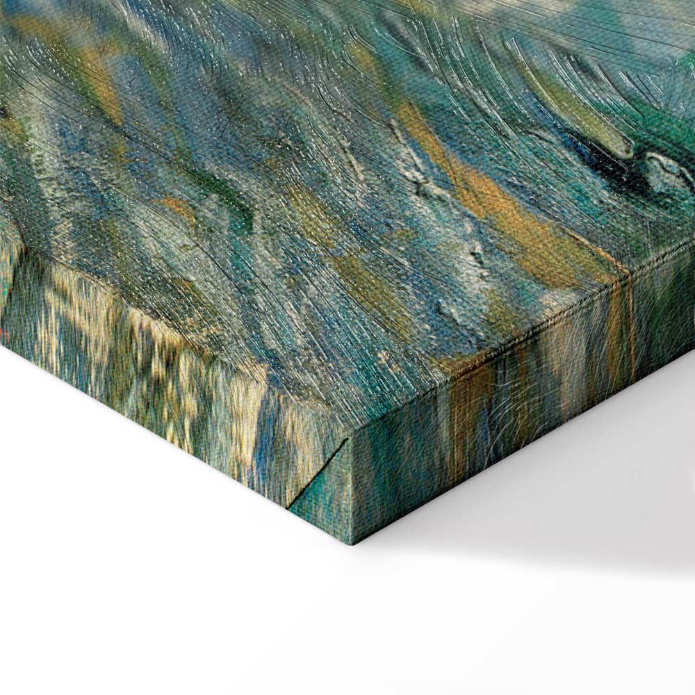 Van Gogh Seascape at Saintes-Maries Classic Canvas Print