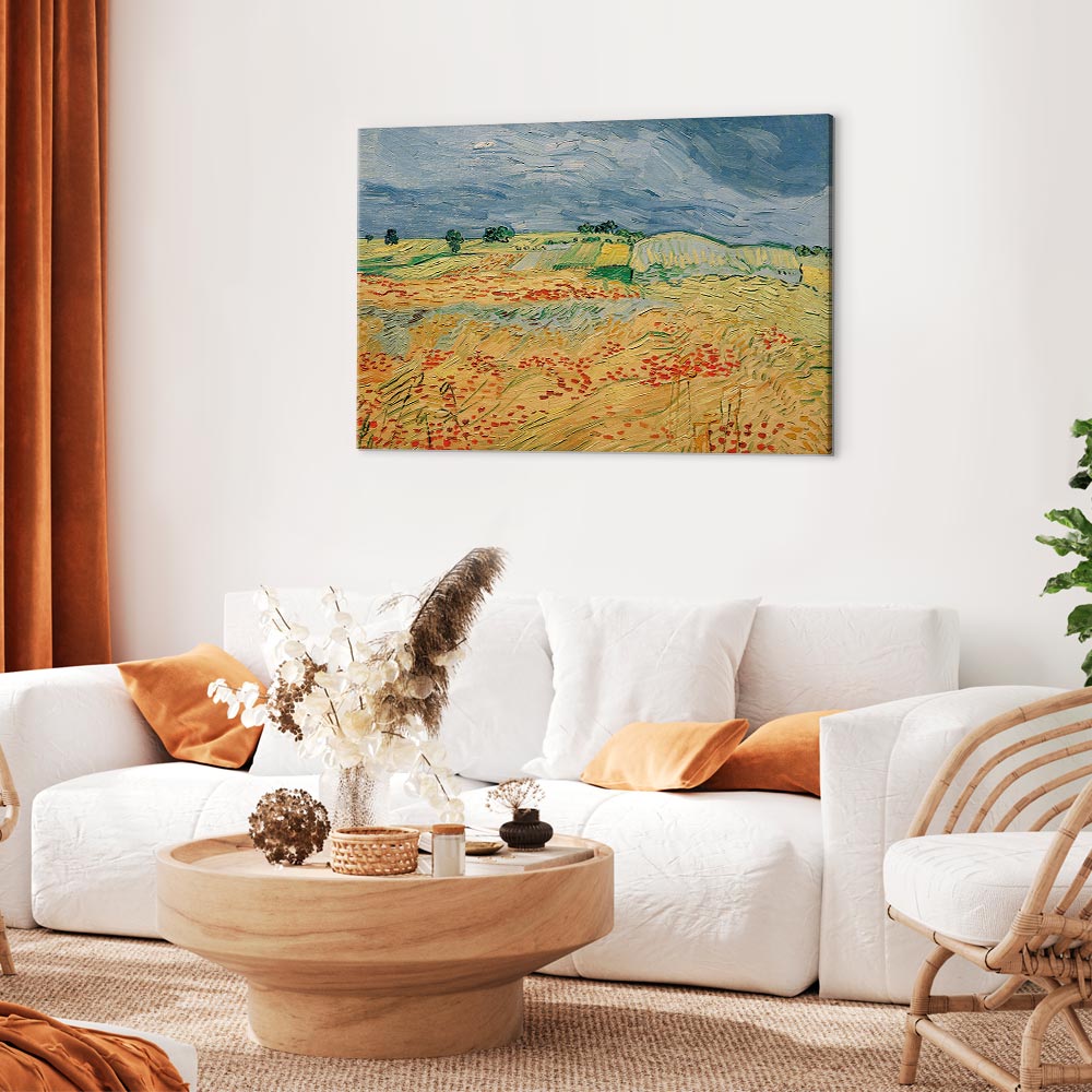 Van Gogh Poppy Fields Classic Canvas Print