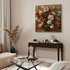 Renoir Still Life with Roses Classic Canvas Print