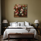Renoir Still Life with Roses Classic Canvas Print
