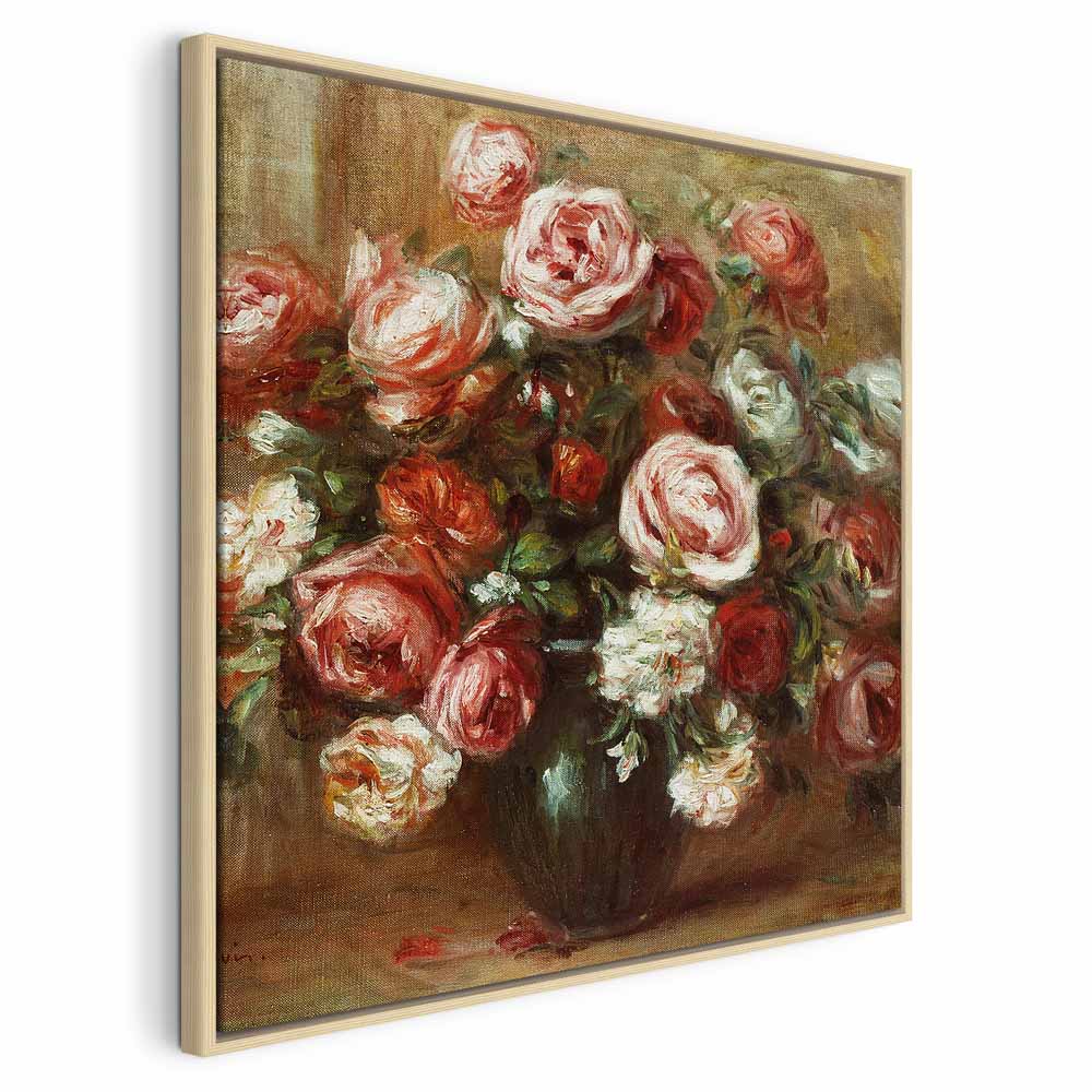 Renoir Still Life with Roses Classic Canvas Print