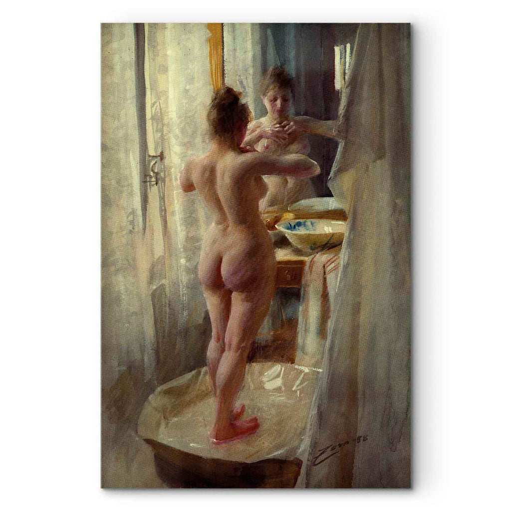 Classical Nude Figure Art Canvas Print