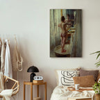 Classical Nude Figure Art Canvas Print