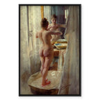 Classical Nude Figure Art Canvas Print