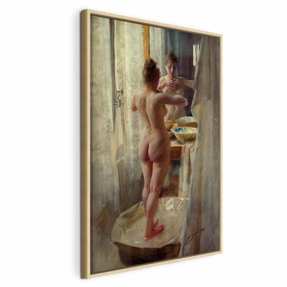 Canvas Print At the Bathtub