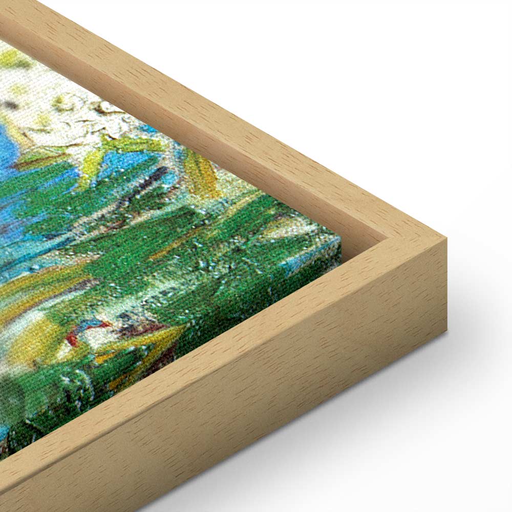 Canvas Print Blossoming Pear Tree