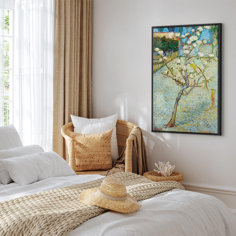 Canvas Print Blossoming Pear Tree