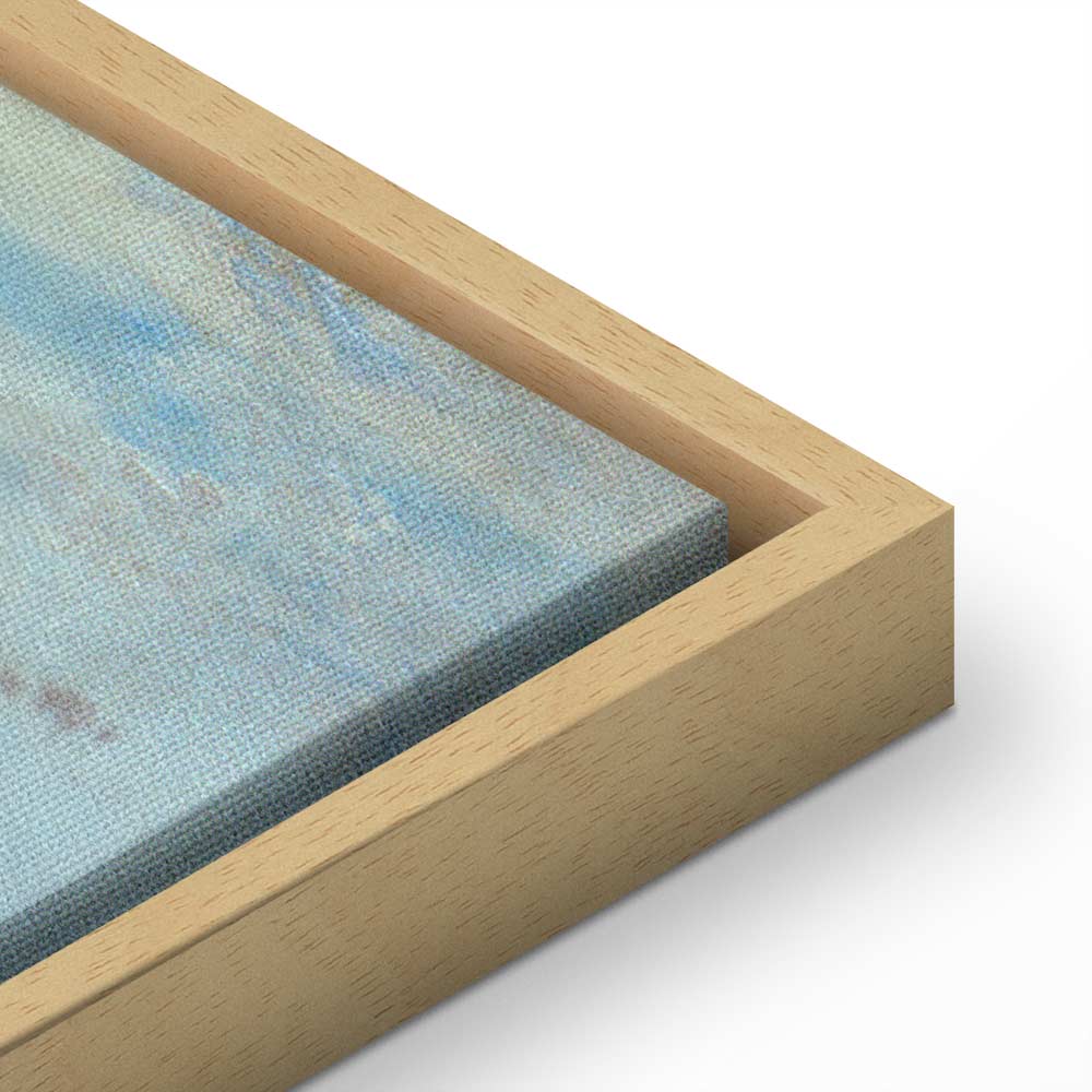 Canvas Print Calais Beach Low Tide