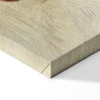 Crouched Girl Expressionist Canvas Print