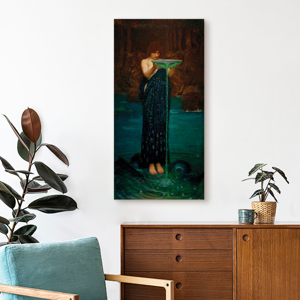 Canvas Print Circe Invidiosa - Modern Wall Art