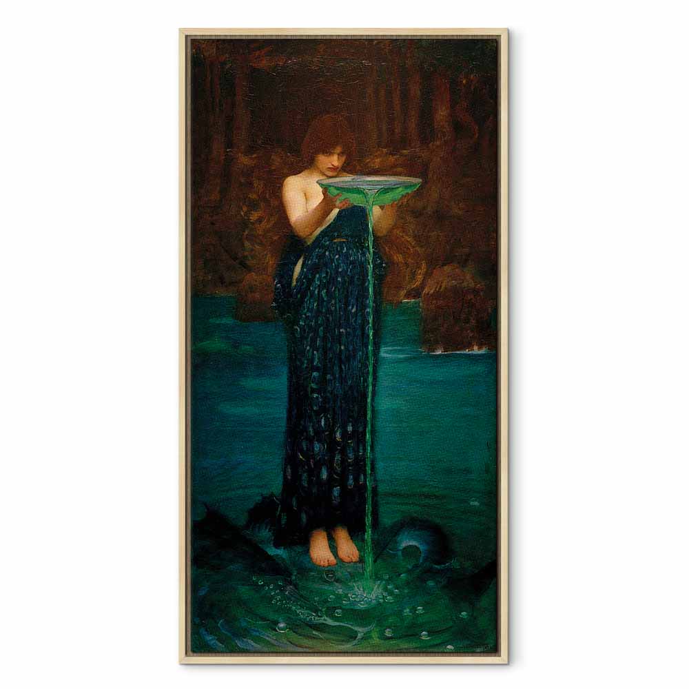 Circe Invidiosa Mythology Canvas Print