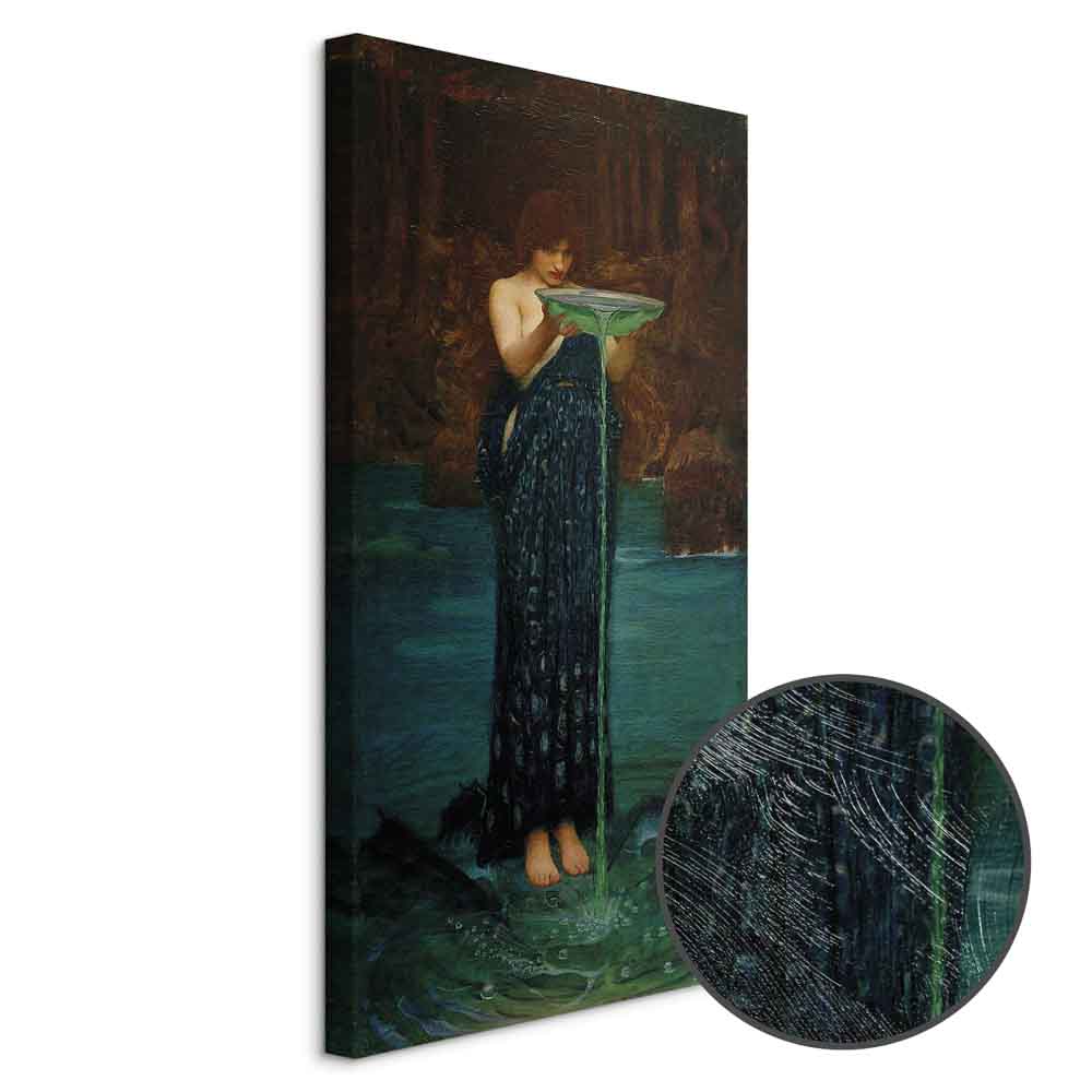 Circe Invidiosa Mythology Canvas Print