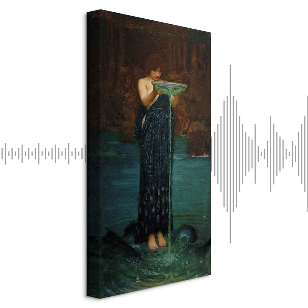 Circe Invidiosa Mythology Canvas Print