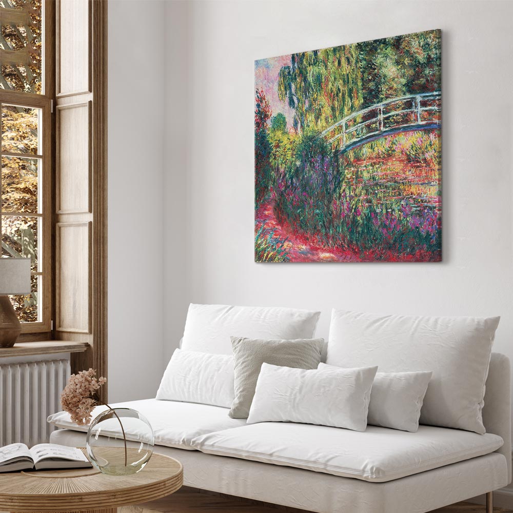 Canvas Print - The Japanese Footbridge