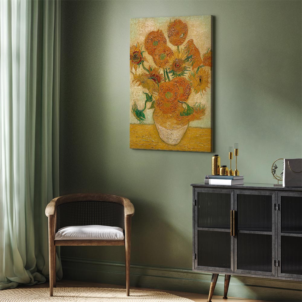 Van Gogh Sunflowers III Classic Canvas Print