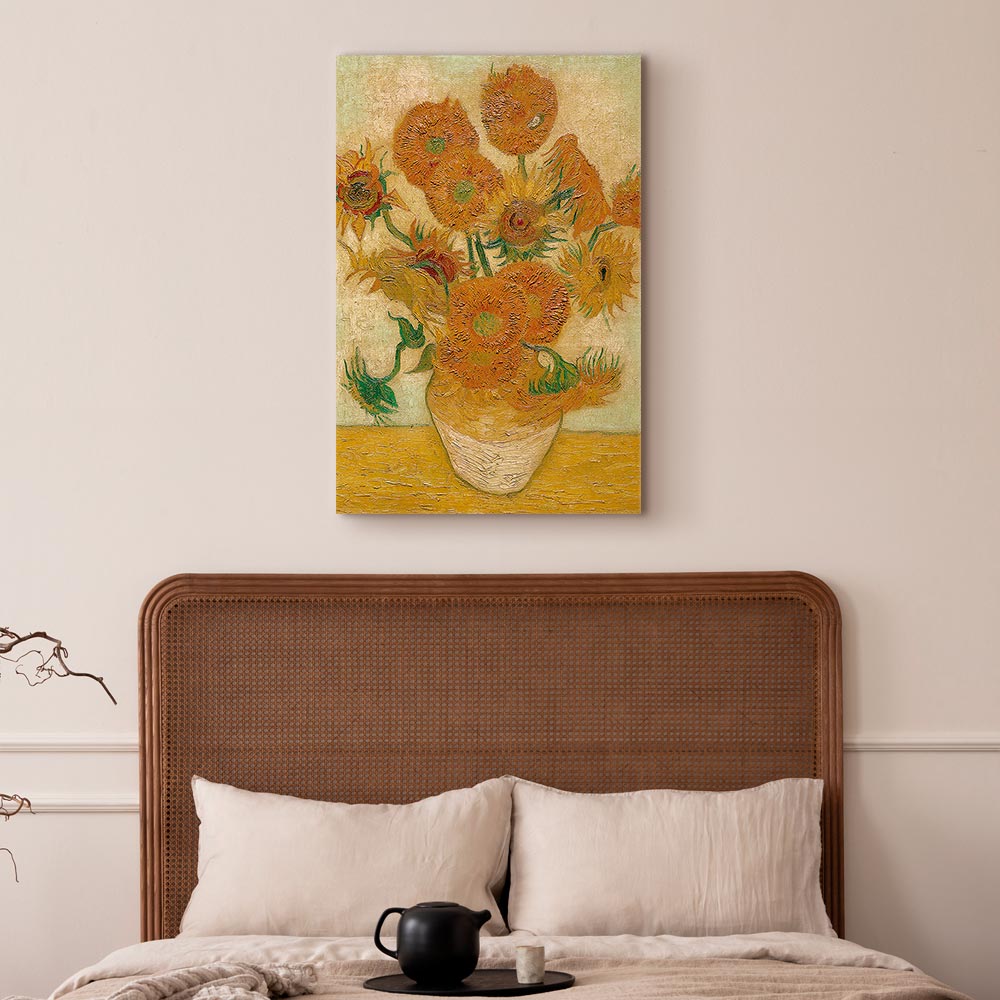 Van Gogh Sunflowers III Classic Canvas Print
