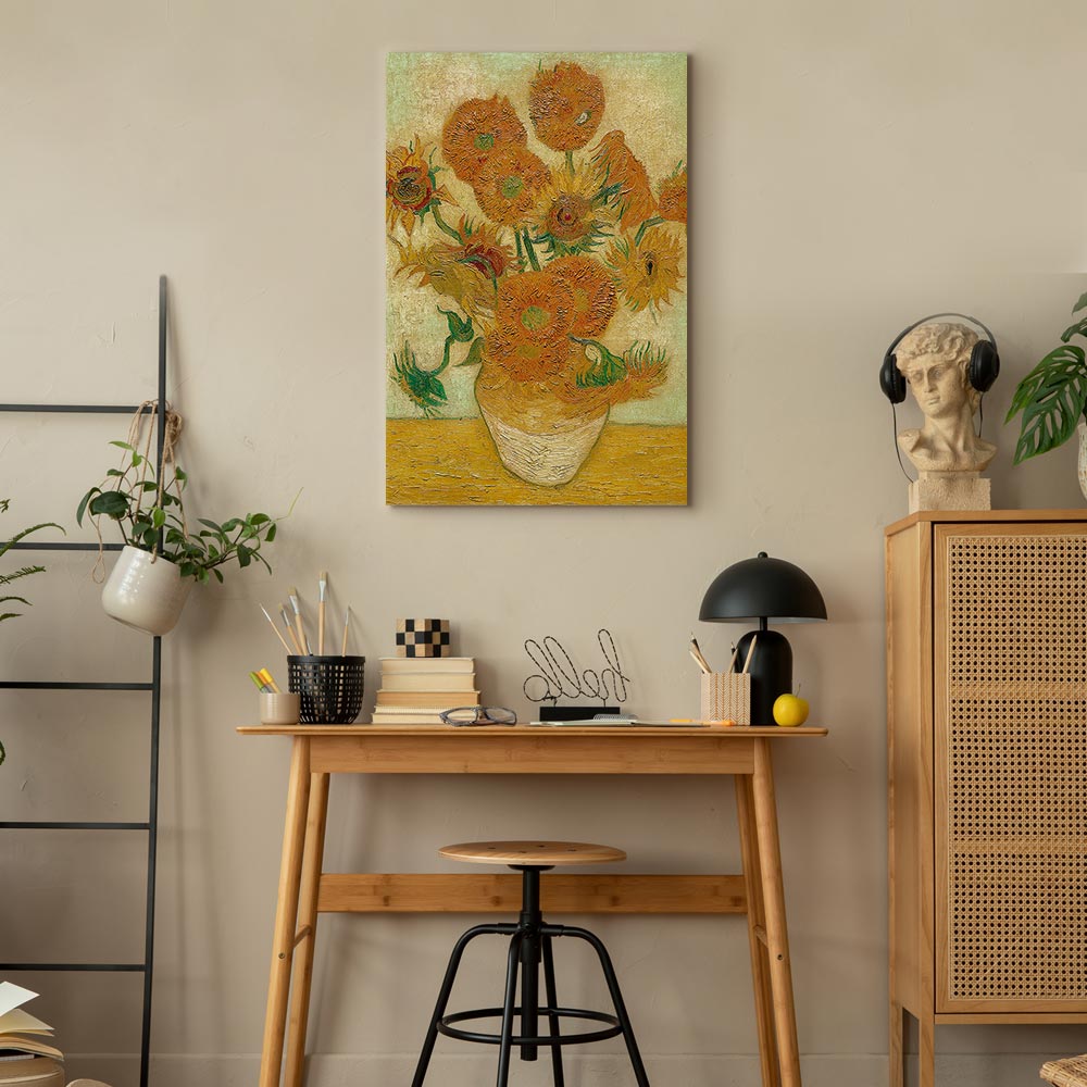 Van Gogh Sunflowers III Classic Canvas Print