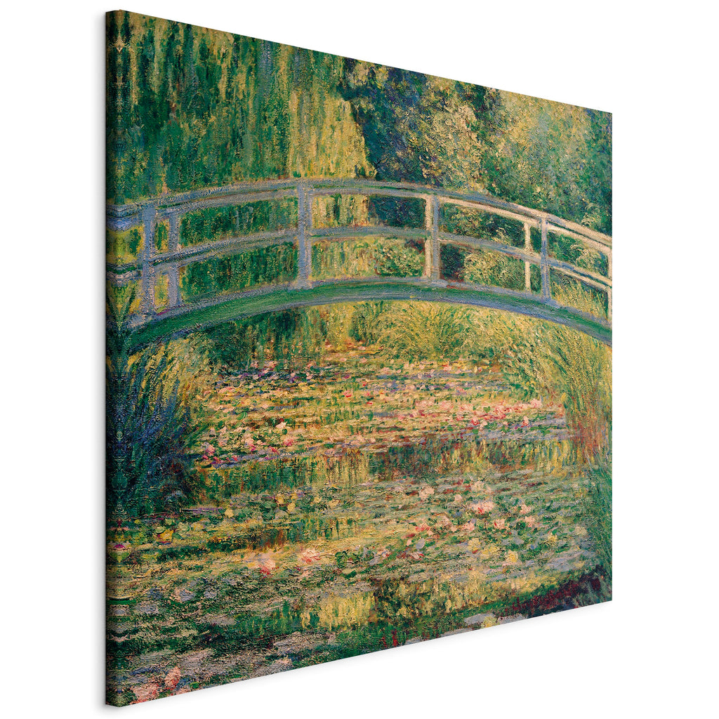 Canvas Print Bridge at Giverny on Premium Canvas
