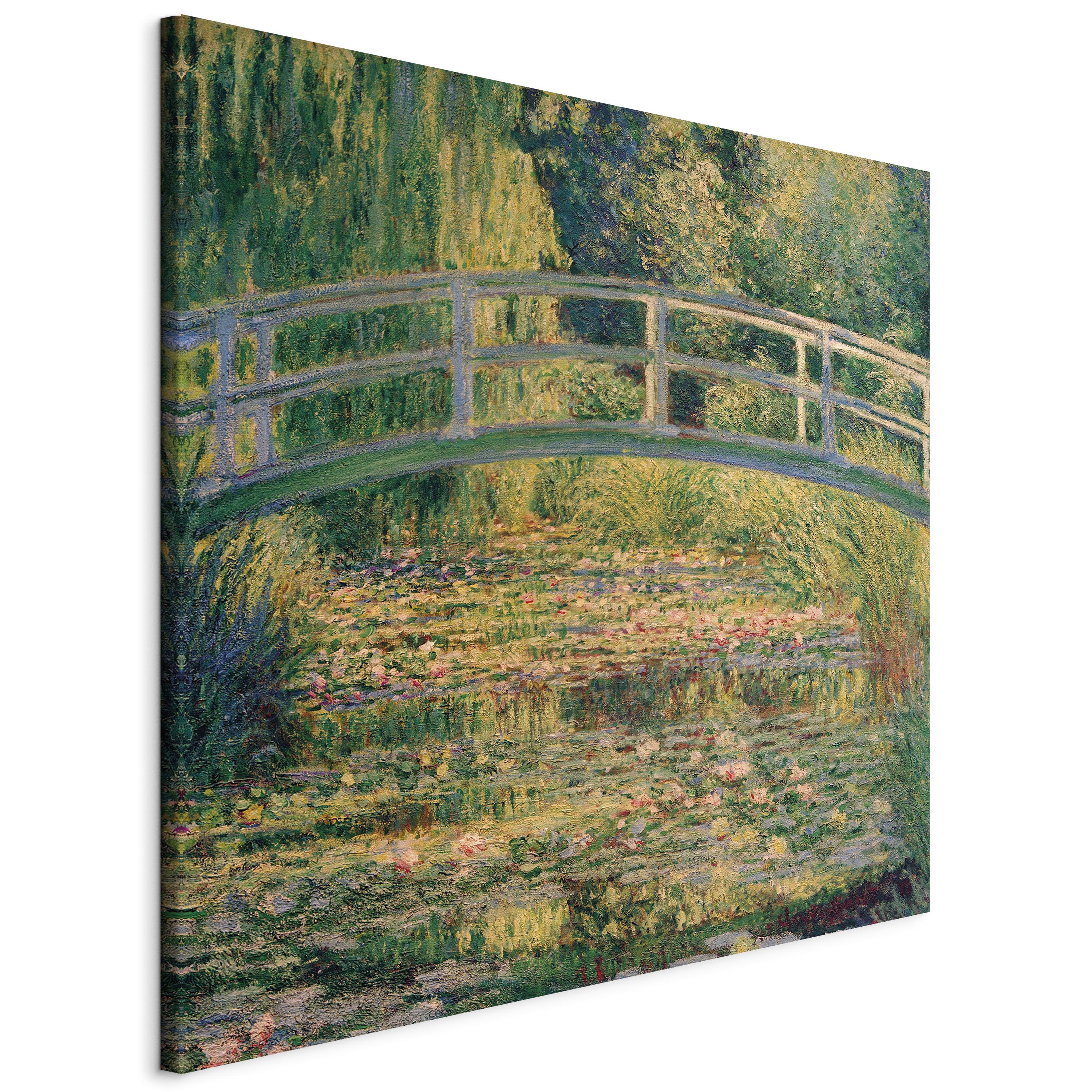 Canvas Print Bridge at Giverny on Premium Canvas