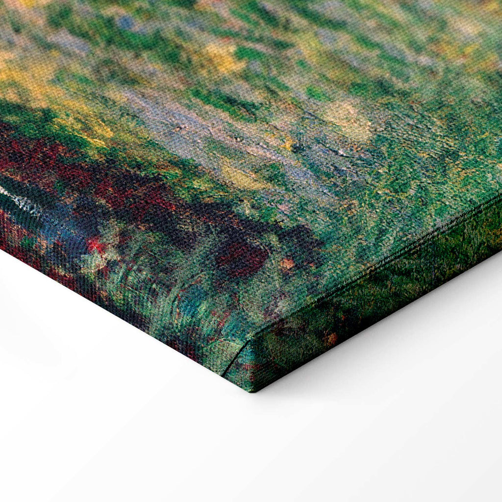 Monet Water Lilies Bridge Classic Canvas Print