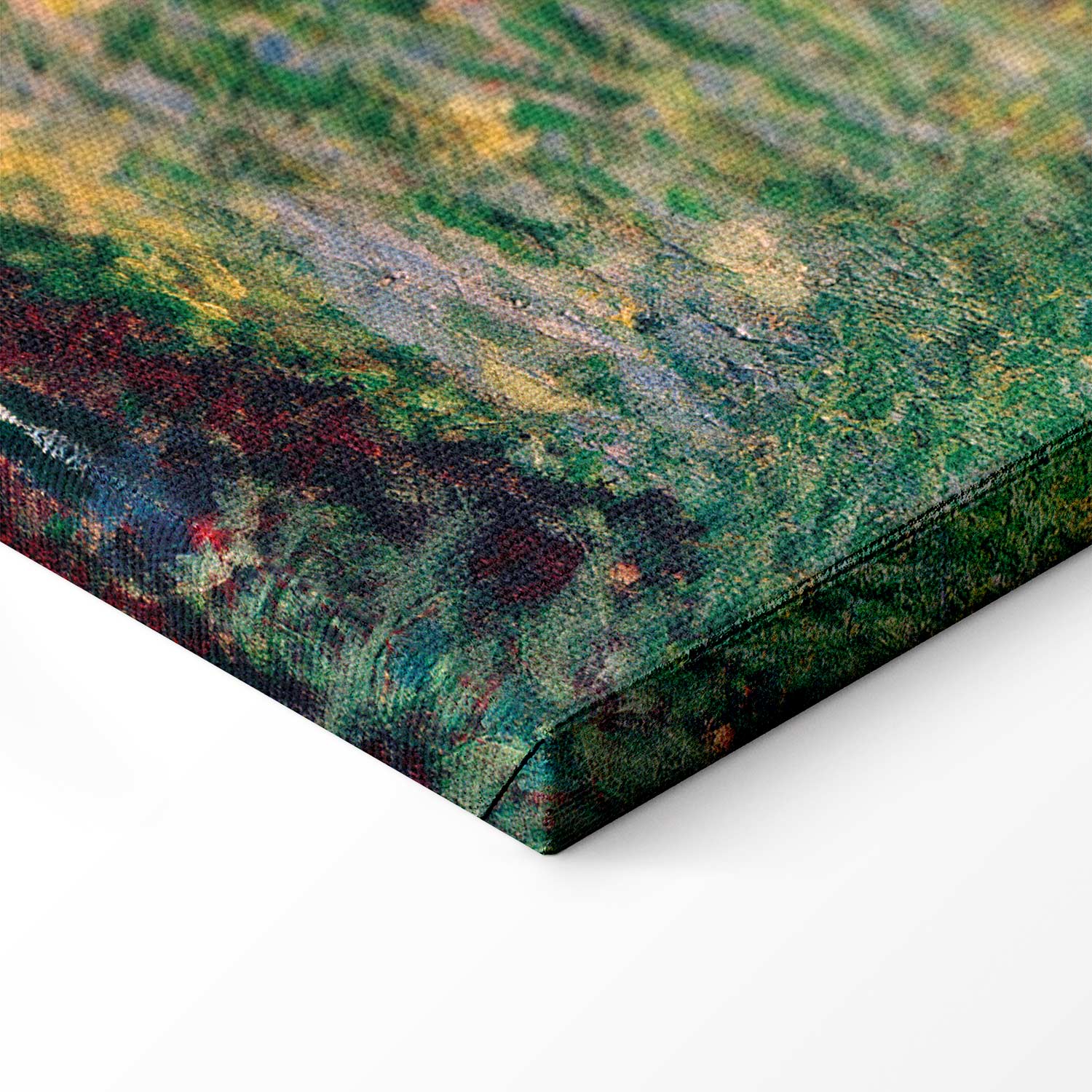 Monet Water Lilies Bridge Classic Canvas Print