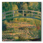 Monet Water Lilies Bridge Classic Canvas Print