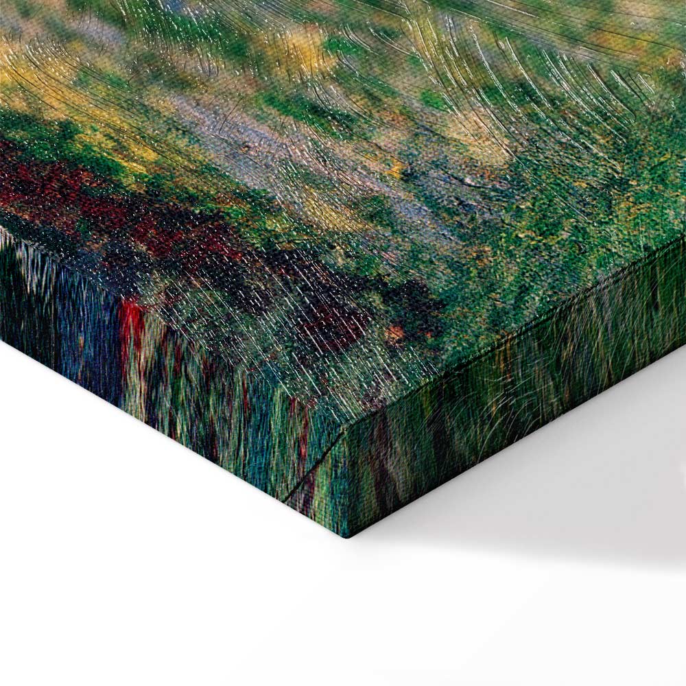 Monet Water Lilies Bridge Classic Canvas Print