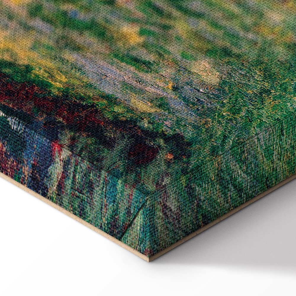 Monet Water Lilies Bridge Classic Canvas Print