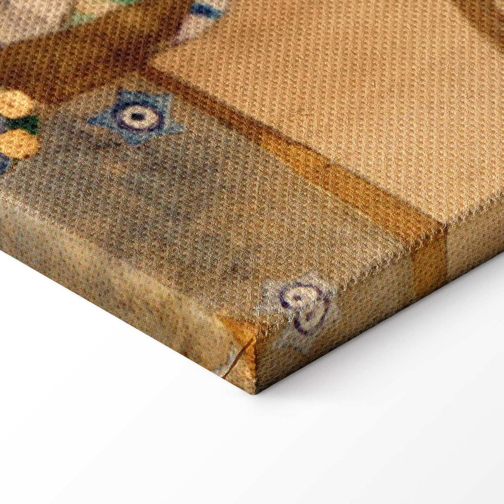 Gustav Klimt Expectation Classic Canvas Print
