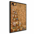 Canvas Print Gustav Klimt - Expectation