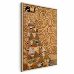 Canvas Print Gustav Klimt - Expectation