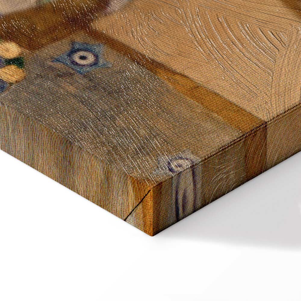 Gustav Klimt Expectation Classic Canvas Print