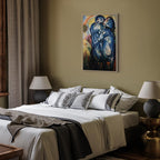 Leinwanddruck Der Turm der blauen Pferde (Franz Marc)