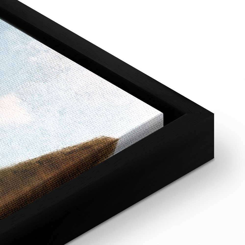 Leinwanddruck - Im Dachstübchen (Carl Spitzweg)