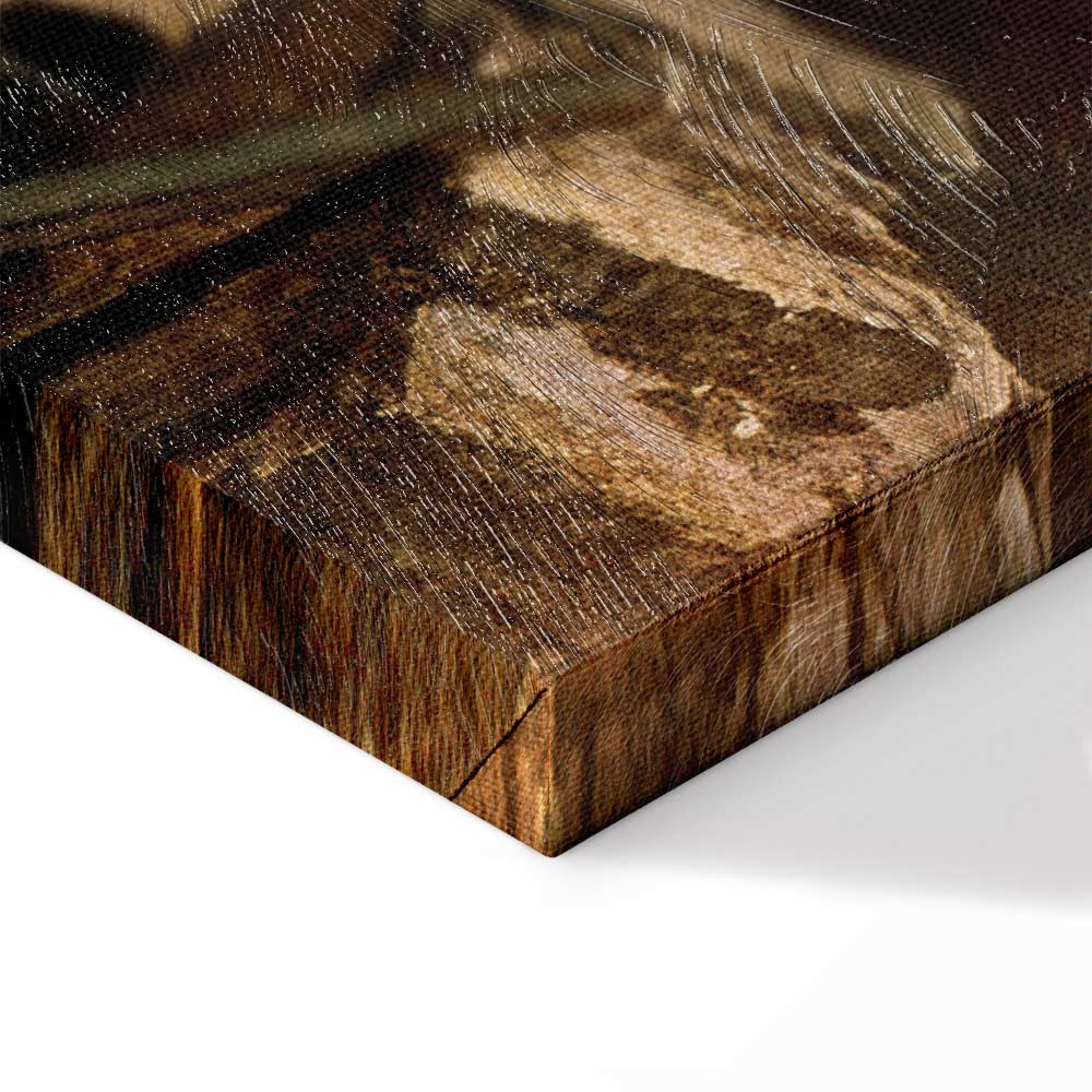 Carl Spitzweg Im Dachstübchen Classic Canvas Print