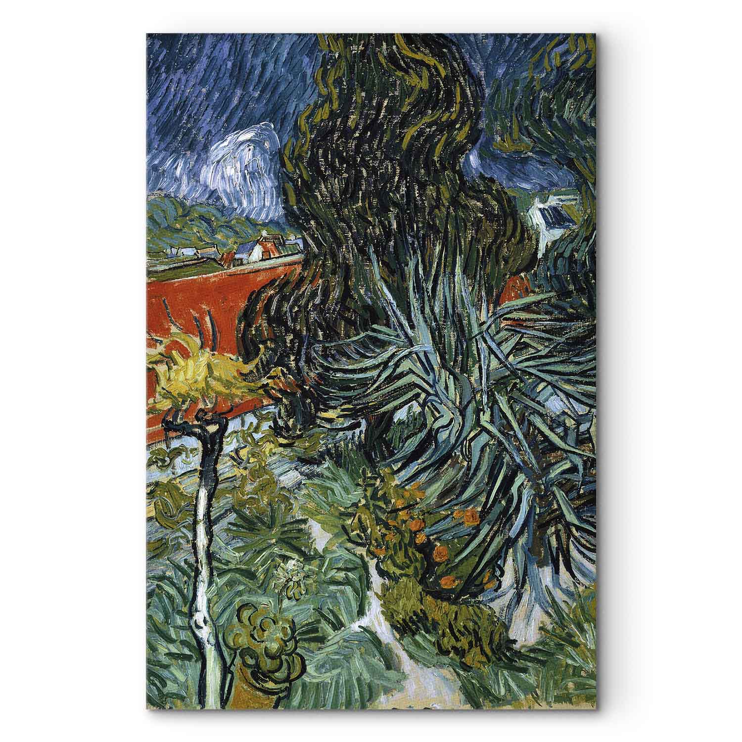 Van Gogh Garden at Auvers Classic Canvas Print