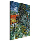 Canvas Print The Garden of Dr. Gachet in Auvers by Vincent van Gogh