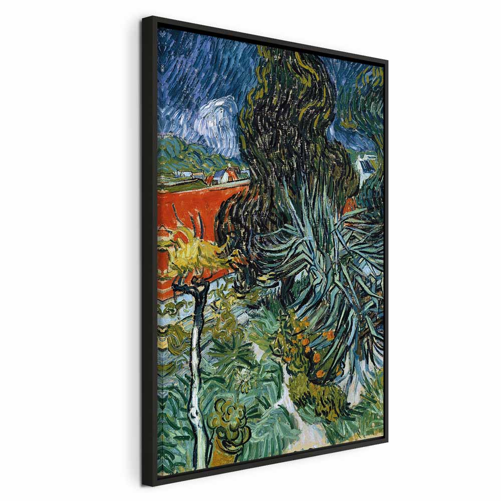 Canvas Print The Garden of Dr. Gachet in Auvers by Vincent van Gogh