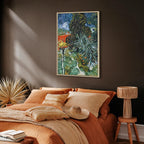 Canvas Print The Garden of Dr. Gachet in Auvers by Vincent van Gogh
