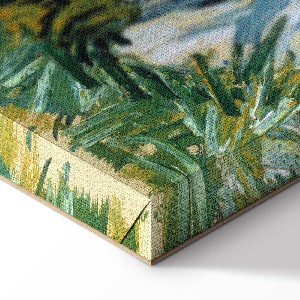 Van Gogh Garden at Auvers Classic Canvas Print