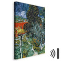 Van Gogh Garden at Auvers Classic Canvas Print