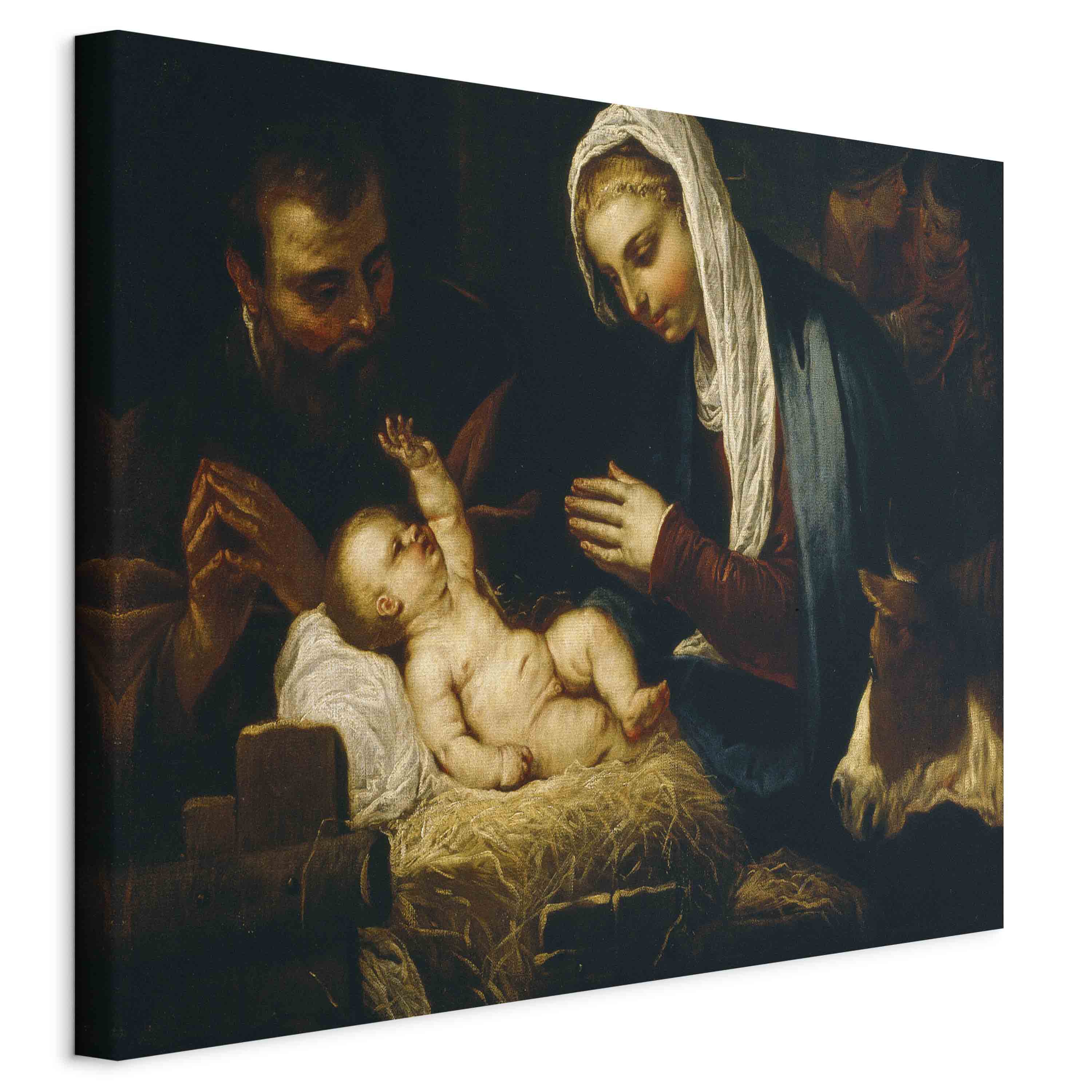 Tintoretto Holy Family Classic Canvas Print