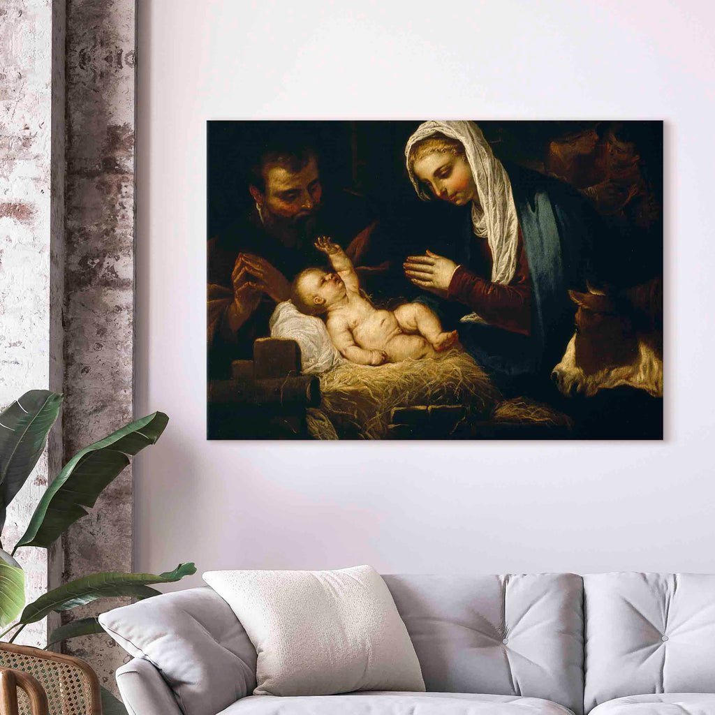 Tintoretto Holy Family Classic Canvas Print