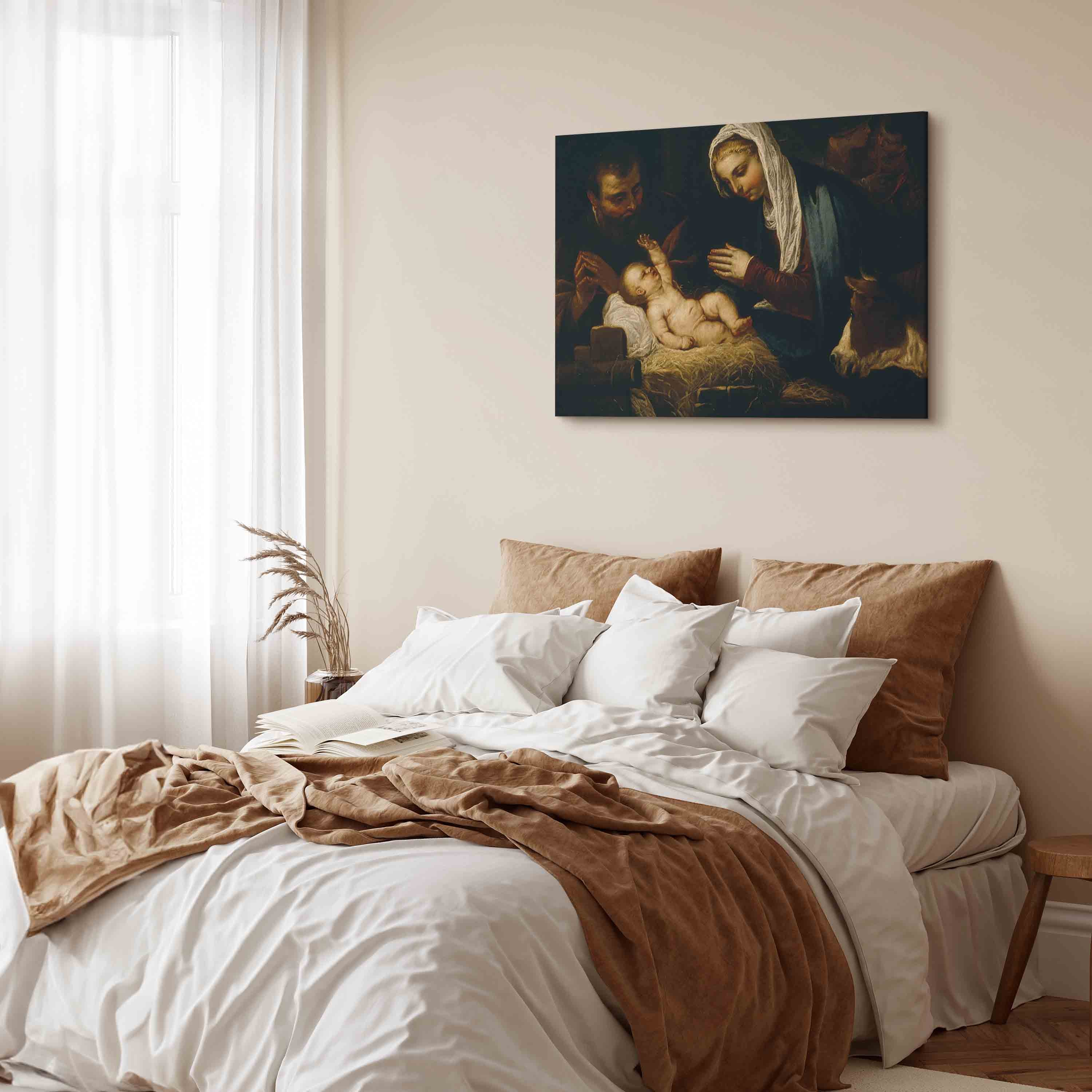 Tintoretto Holy Family Classic Canvas Print