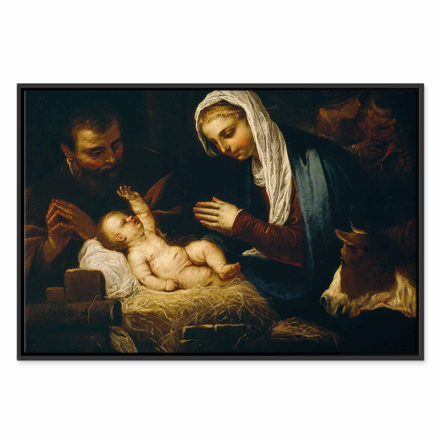Tintoretto Holy Family Classic Canvas Print