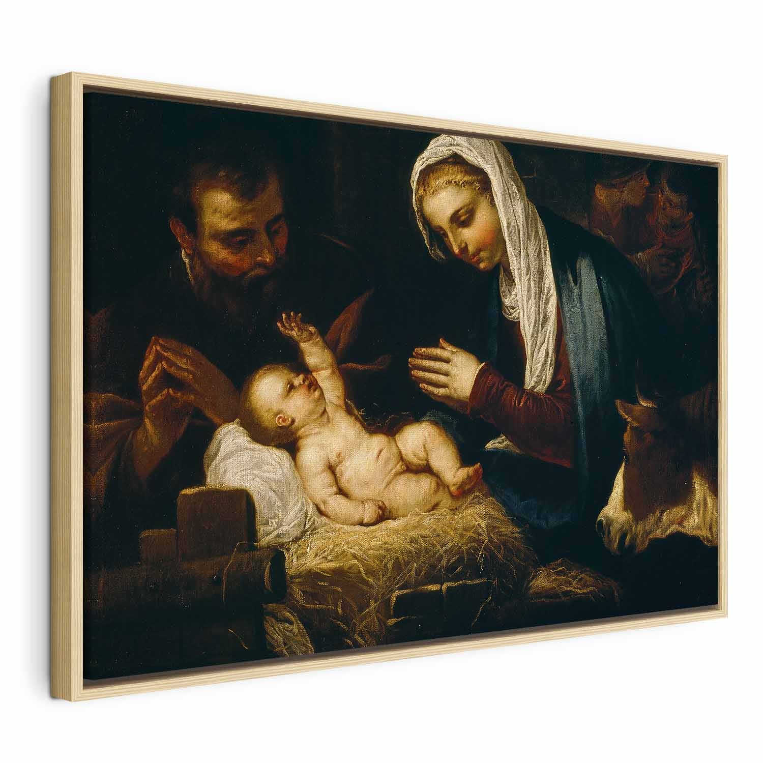 Tintoretto Holy Family Classic Canvas Print